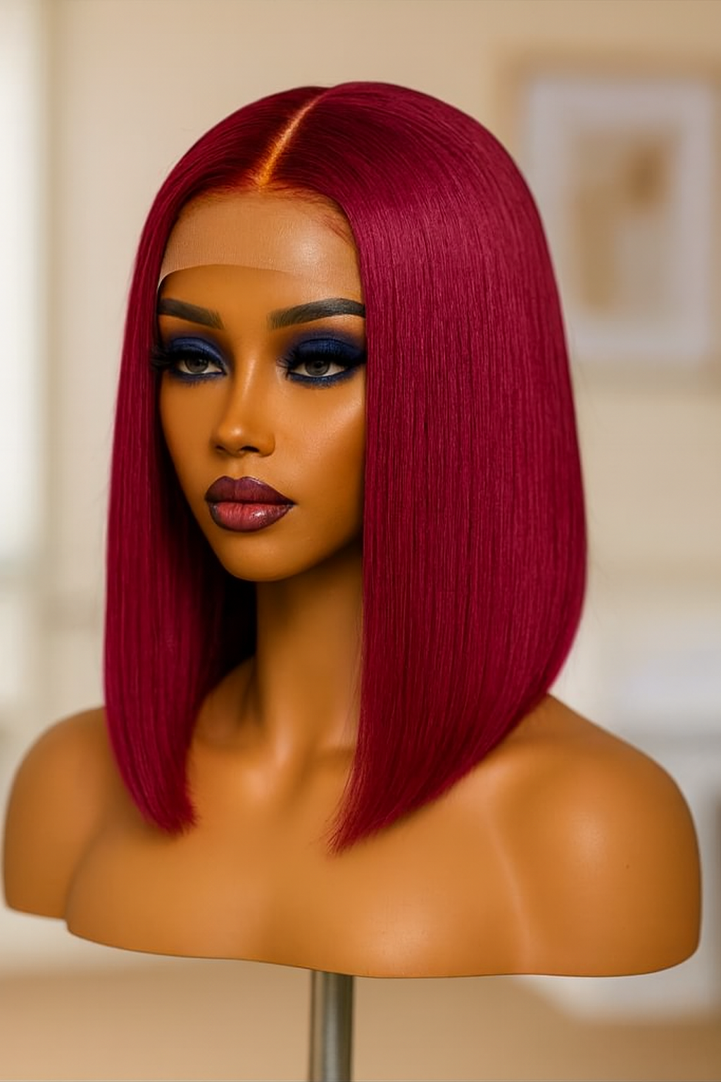 Straight bob wig, crafted from high-quality Vietnamese hair for a natural, silky, and effortlessly smooth finish.